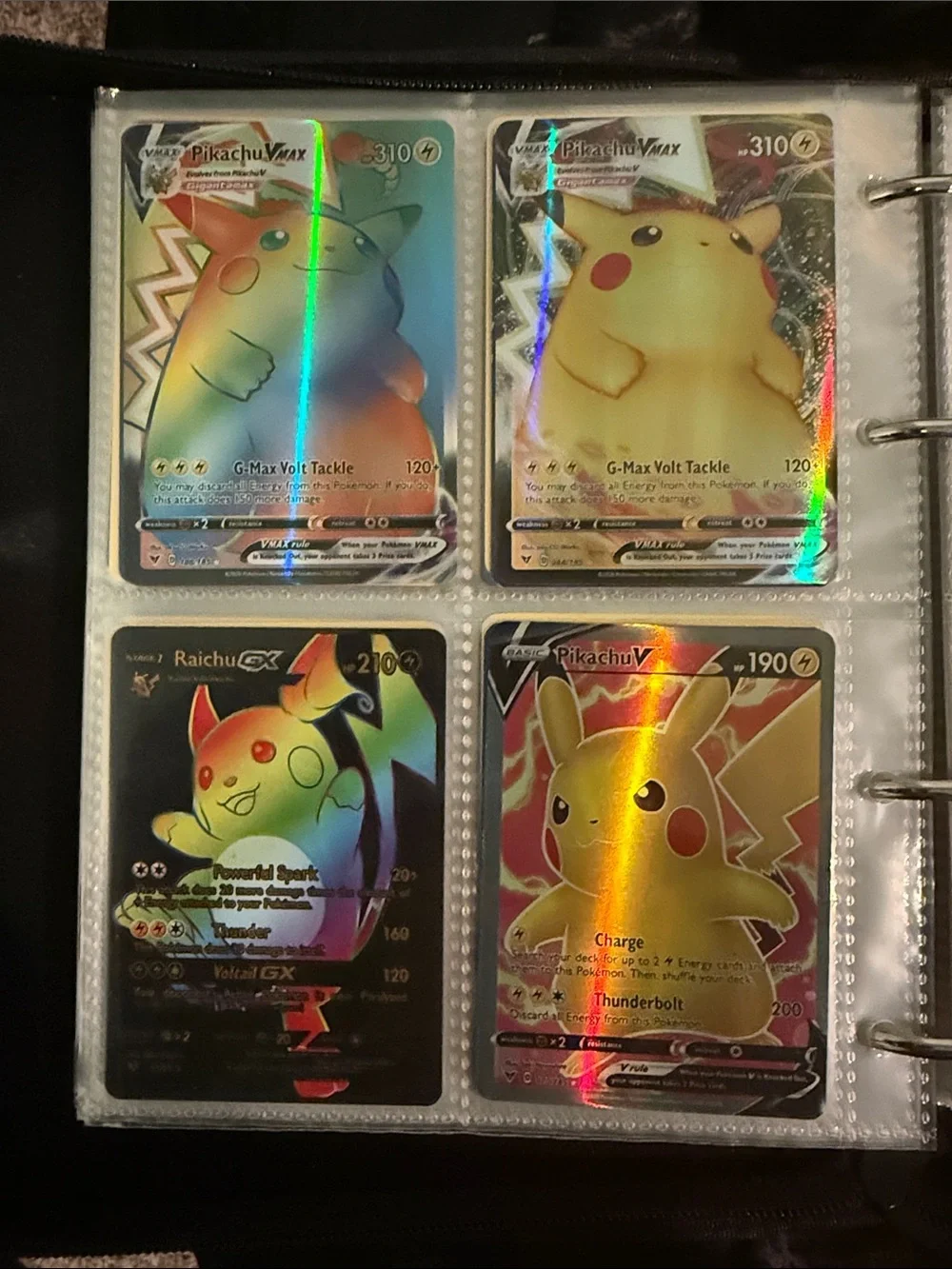 Full Pokemon Binder - Over $1500 Spent in Total Collection